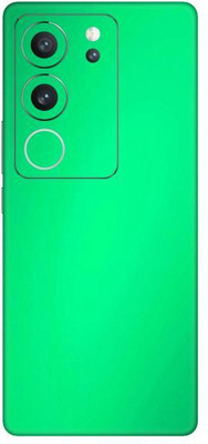 Vcare GadGets Vivo V29 5G Mobile Skin(Metallic Light Green Shining)