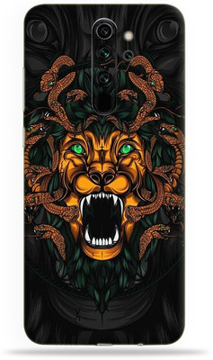 LAMHA Redmi Note 8 Pro Mobile Skin(Ultra Super Loin King Skin With High Matte Finish.)