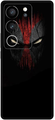 Vcare GadGets Black with White Eyes Red Color Vivo V29 5G Mobile Skin(Multicolor)