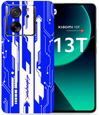 WeCre8 Skin's WeCre8 Skin's Xiaomi 13T 5G Mobile Skin(Blue Cyberpunk)