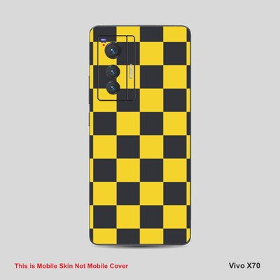 VYBE The Smart Choice Vivo X70 Pattern Mobile Skin Mobile Skin(Multi ColourCL7)