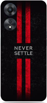 SkinoMania OPPO A78 5G Mobile Skin(Multicolor Never-settle)