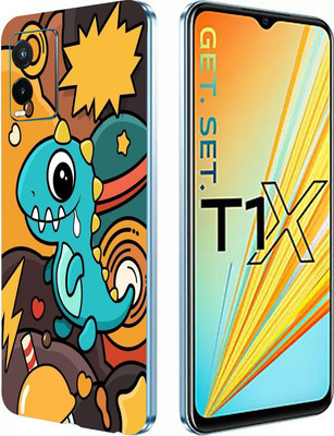 LAMHA Vivo T1X 5G, vivo t1x 5g Mobile Skin(Multicolor)