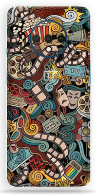 AsSkin Oneplus 7T Mobile Skin(Movies Poster Back Skin With High Matte Finish)