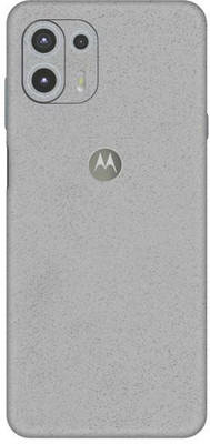 Vcare GadGets Moto Edge 20 Fusion Mobile Skin(Silver)