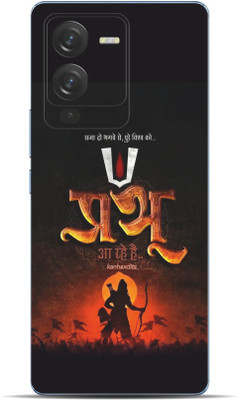 VYBE Vivo V25 Pro Shree Ram Mobile Skin Mobile Skin(Falu Red 34)