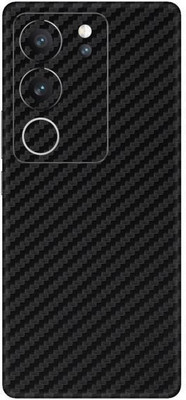 Vcare GadGets Vivo V29 5G Mobile Skin(Fiber Carbon Black)