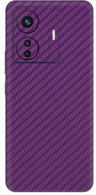 Vcare GadGets T1 Pro 5G Mobile Skin(Fiber Carbon Purple)