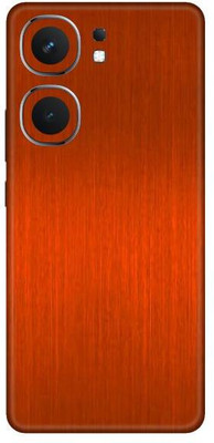 Vcare GadGets Orange Brushed i QOO Neo9 Pro 5G Mobile Skin(Orange Brushed)