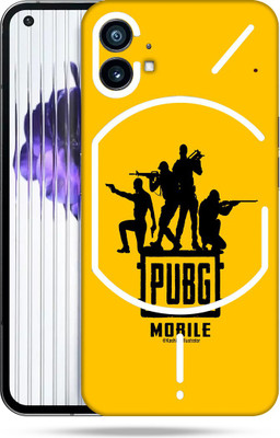 SkinoMania Nothing-Phone(1) Mobile Skin(Multicolor Pubg Squad)