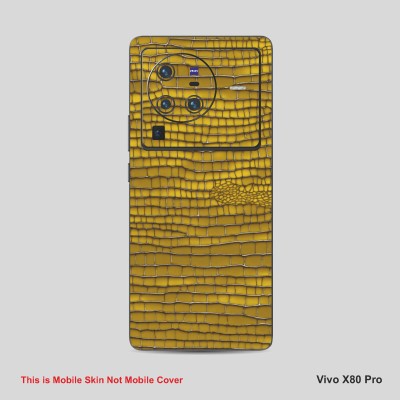 VYBE The Smart Choice Vivo X80 Pro Pattern Mobile Skin Mobile Skin(Multi ColourCO18)