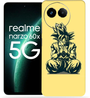OggyBaba Realme Narzo 60X 5g Mobile Skin(Silent Goku)