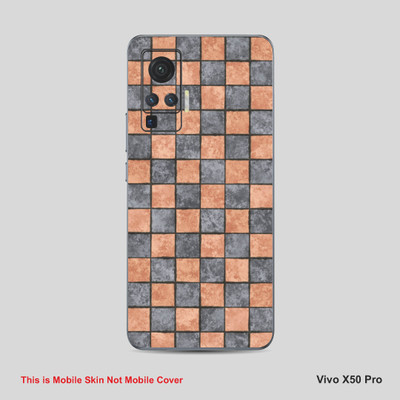 VYBE The Smart Choice Vivo X50 Pro Pattern Mobile Skin Mobile Skin(Multi ColourCI9)