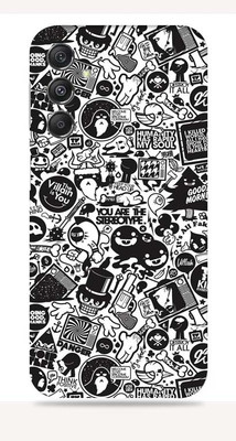 SkinoMania SAMSUNG Galaxy M34 5G Mobile Skin(Doodle)