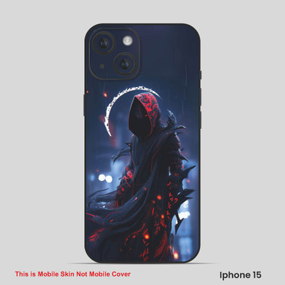 VYBE The Smart Choice iPhone 15 Horror Mobile Skin(Vampire Grey 8)