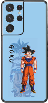 VYBE The Smart Choice galaxy s21 ultra Goku Mobile Skin Mobile Skin(Black 651)