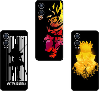 wrap craft ONEPLUS NORD N100 COMBO(PACK OF 3)Camera&Back Protector Premium Vinyl Mobile Skin(Multicolor)