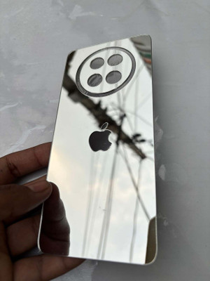 TWUAOP REALME NARZO N65 5G BACK PANNEL ACRYLIC SHEET Mobile Skin(Silver)