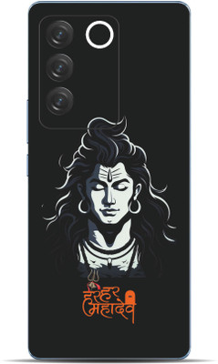 VYBE Vivo 27 Mahadev Mobile Skin Mobile Skin(Gunmetal 30)