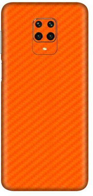 Vcare GadGets Redmi Note 9s Mobile Skin(Fiber Carbon Orange)