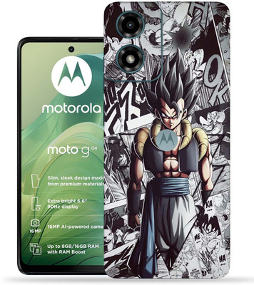 OggyBaba Moto G04 Mobile Skin(Comic Gogeta)