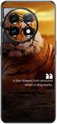 FCS OnePlus 11 5G Printed Back Skin: Tiger Mobile Skin(Tiger Skin)