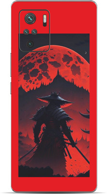 VYBE The Smart Choice Redmi Note 10 Anime Mobile Skin Mobile Skin(Eggplant 26)