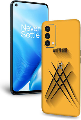 SkinoMania one Plus N200 5G Mobile Skin(Yellow Wolverine Sign)
