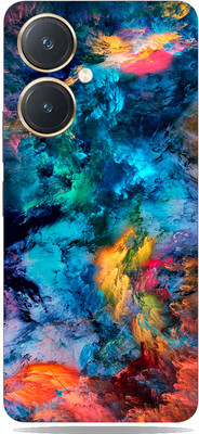SkinoMania Vivo y27 Mobile Skin(Colors Multicolor Mobile Skin)