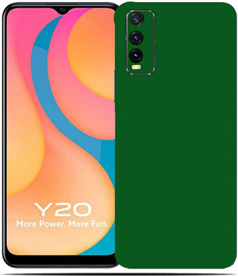 BugguSkin VIVO Y20 Mobile Skin(Ultra Super Moss Green Matte Skin With High Matte Finish.)