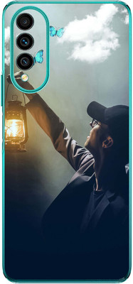 FCS Huawei nova 10z Printed Back skin Mobile Skin(Man With Lamp)