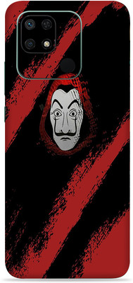 SkinoMania Redmi 10c Mobile Skin(Multicolor Money-Heist)