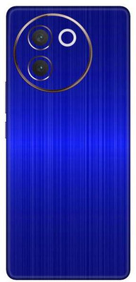 Vcare GadGets Dark Blue Brushed V30e 5G Mobile Skin(Dark Blue Brushed)