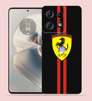 WeCre8 Skin's WeCre8 Skin's Motorola Edge 50 Pro Mobile Skin(Ferrari logo image)