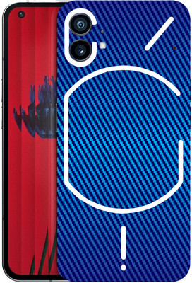 mtool Nothing Phone 1, nothing phone 1 Mobile Skin(Ultra Super Blue CF Skin With High Gloss Finish).)