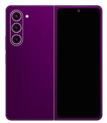 Vcare GadGets Samsung Galaxy Z Fold 5 5G Mobile Skin(Purple)