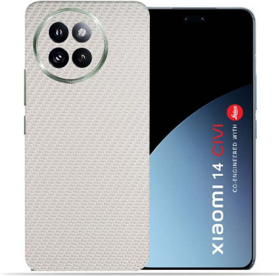 WeCre8 Skin's WeCre8 Skin's Xiaomi 14 Civi Mobile Skin(White CF)