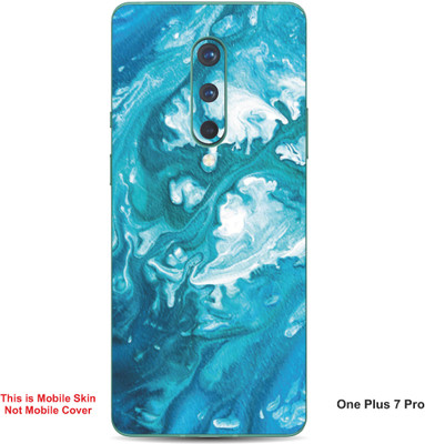 VYBE The Smart Choice One Plus 7 Pro Abstract Embossed Mobile Skin(Baltic Sea A1)