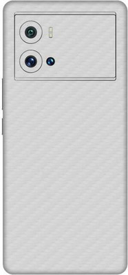 Vcare GadGets Fiber Carbon White vivo i QOO 9 Pro 5G Mobile Skin(Fiber Carbon White)