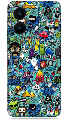 SkinoMania Vivo Y22 Mobile Skin(Multicolor)