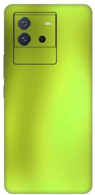 Vcare GadGets iQOO Neo 6 5G Olive Green Metallic Back Side Premium Mobile Skin(Olive Green Metallic)