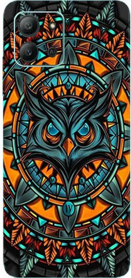 BUGGU Infinix Hot 11 2022 Mobile Skin(Ultra Super Mighty Owl Skin With High Mattte Finish.)