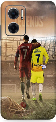 SkinoMania Redmi 11 Prime(5G) Mobile Skin(Multicolor Dhoni & Ronaldo)