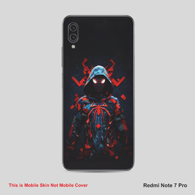 VYBE The Smart Choice Redmi Note 7 Pro Super Hero Mobile Skin(Multy colorF/25)