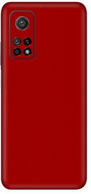 Vcare GadGets Mi 10 T 5G Mobile Skin(Glossy Red)