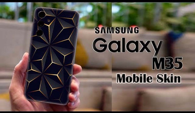 BUGGU SAMSUNG Galaxy M35 5G Mobile Skin(Ulltra Super Thunderstm Black Abstract Skin With High Matte Finish., Mobile Skin (Back+Side+Camera)) BUGGU SAMSUNG Galaxy M35 5G Mobile Skin(Ulltra Super Thunderstm Black Abstract Skin With High Matte Finish., Mobile Skin (Back+Side+Camera))