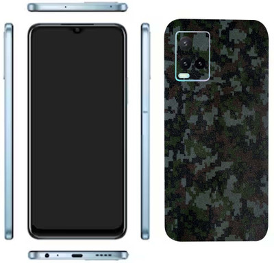 Pochanki Vivo Y33t Mobile Skin(Camo Digital Skin With Glossy Matte Finish.)