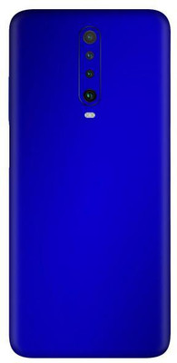 Vcare GadGets Poco X2 Mobile Skin(Metallic Blue Shining)