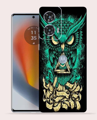 OggyBaba Motorola Edge 50 Fusion 5g Mobile Skin(Angry Owl)