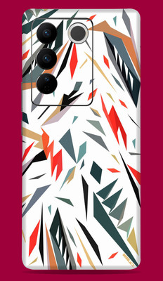 SkinoMania Vivo V27 Pro 5G Mobile Skin(Multicolor Pattern)